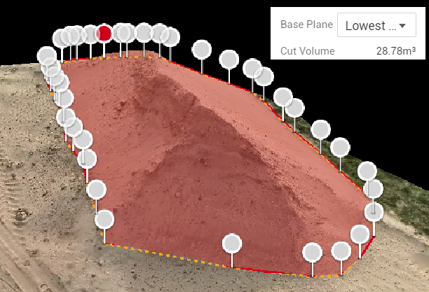 Pomiar objętości kruszców z drona – precyzyjna kontrola materiałów budowlanych