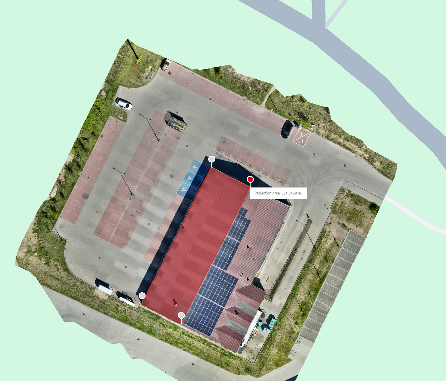 Ortofotomapa terenu wykonana z drona – dokładna mapa lotnicza