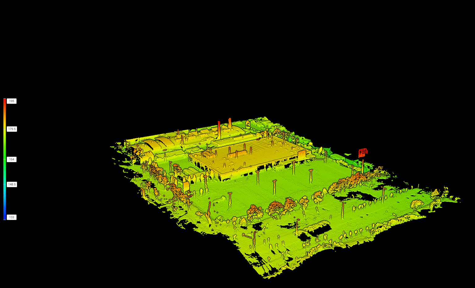 Model 3D wysokości terenu z drona – precyzyjna fotogrametria i pomiary geodezyjne
