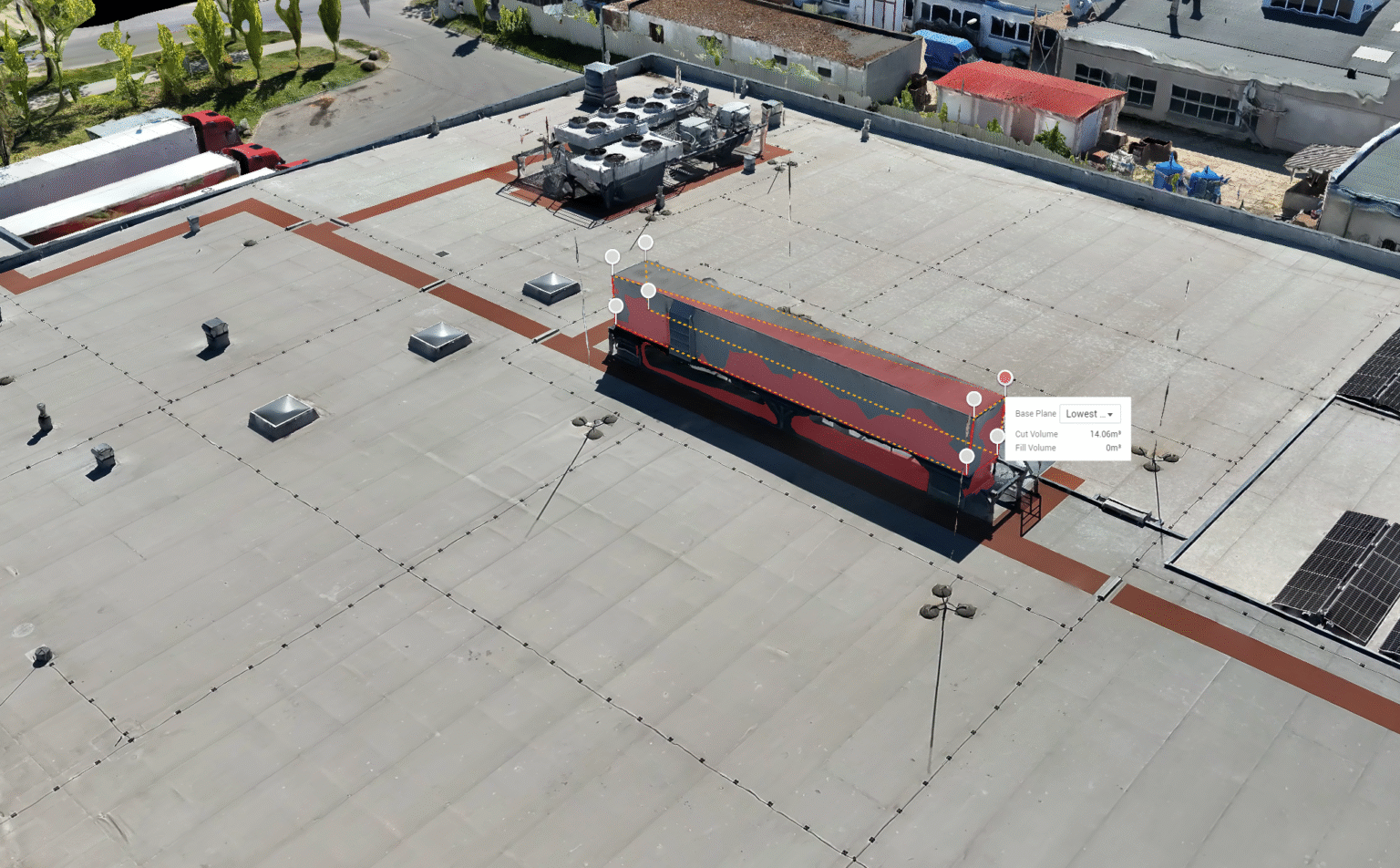 Pomiar powierzchni i kubatury z drona – precyzyjna fotogrametria dla budownictwa i planowania przestrzennego